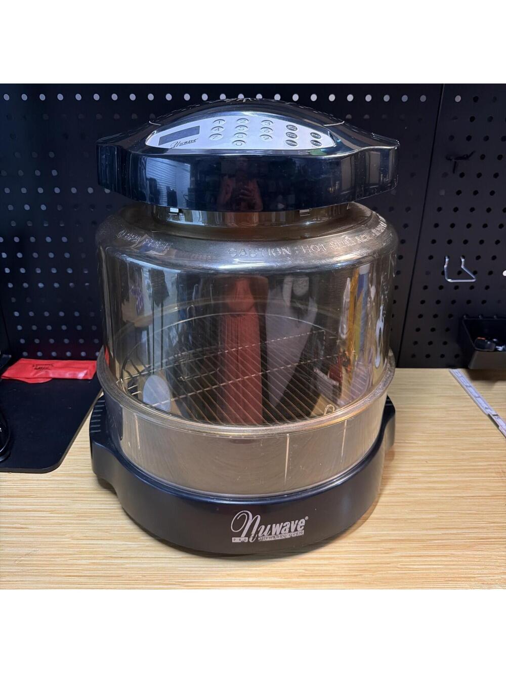 NuWave Pro Infrared Oven 20352 1500W Amber Convection w/ Extender Air Fryer *